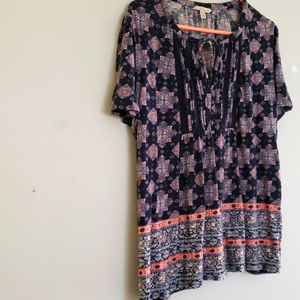 Lucky brand  cotton summer blouse